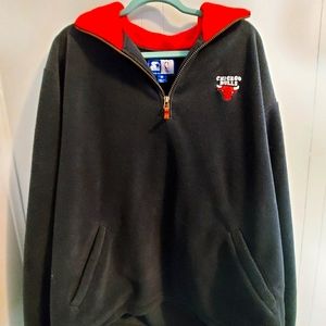 Chicago Bulls Pullover Fleece Jacket